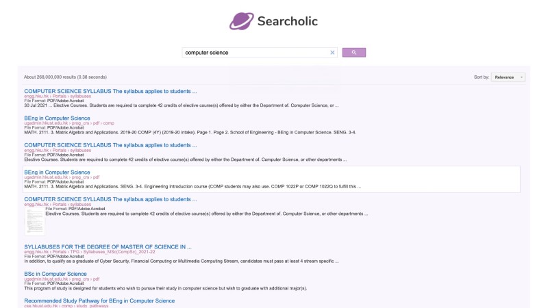 Searcholic